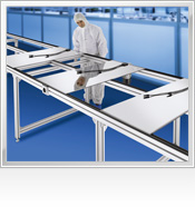 Conveyor for FPD